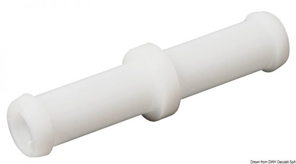 Portagomma innesto tubo carburante Ø 10 x 54 mm. plastica