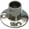 Base tonda 90° Ø 25 mm. in acciaio inox AISI 316 da fusione