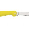 Coltello acciaio inox boat giallo