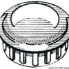 Capuccio terminale ABC Ø 25 mm. per tubo inox