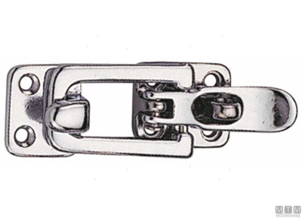 Chiusura 100x30 mm. porta lucchetto piana inox