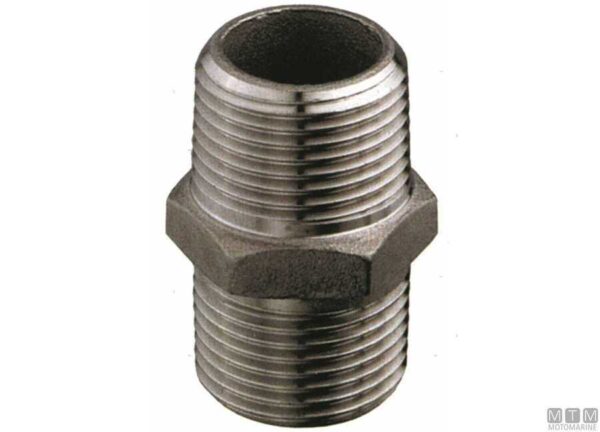 Nipple 3/8" MM inox 3/8"