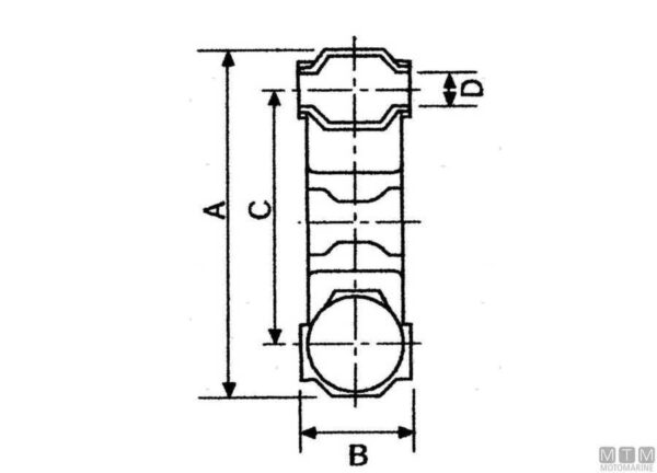 Giunto elastico jubo 142x46x100x12 mm. - immagine 2