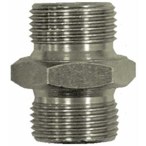 Nipple 1/4"x1/4" adattatore in acciaio al carbonio