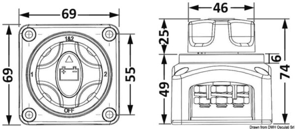 Deviatore 300A staccabatteria - immagine 2