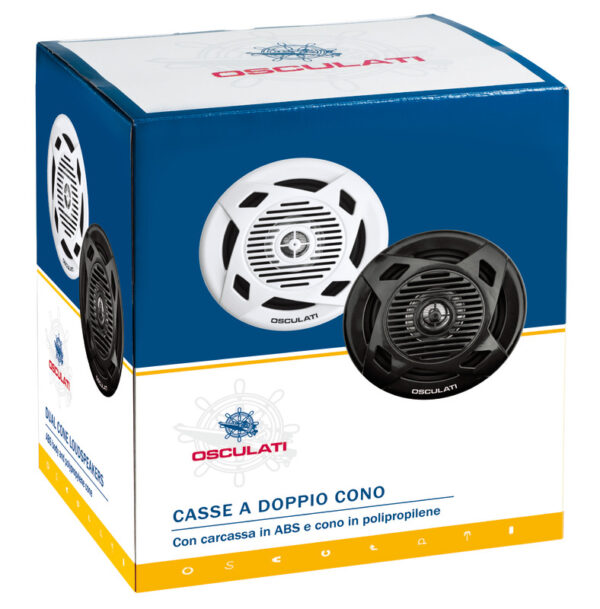 Casse stereo 30W Osculati 2 vie altoparlanti - immagine 4