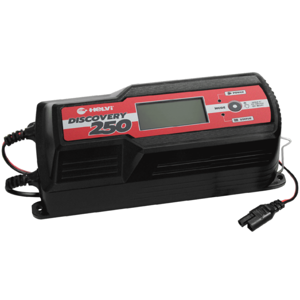 Carica batteria Discovery 250 Helvi 12/24V 230V