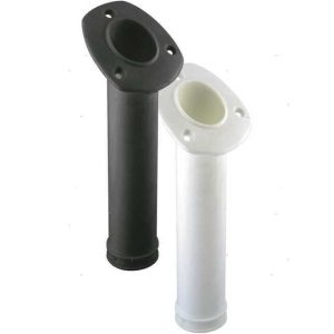 Supporto portacanne bianco a incasso PLS interno Ø 40 mm