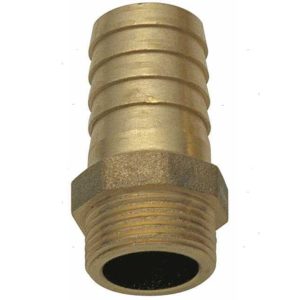 Portagomma 3/8"x18 mm. maschio in ottone