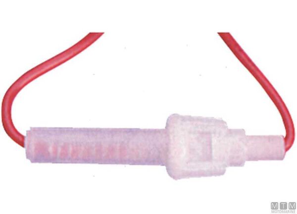 Portafusibili in linea per fusibil in vetro