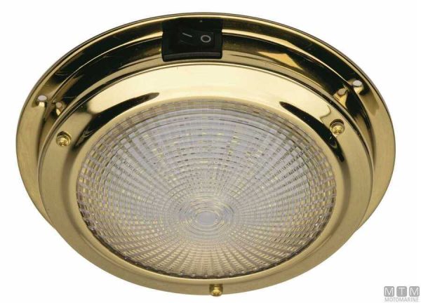 Plafoniera classic gold Ø 168 x 46 mm. led 12V