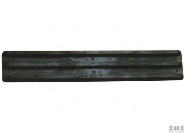 Piastre in gomma per carrelli 90x500 mm.