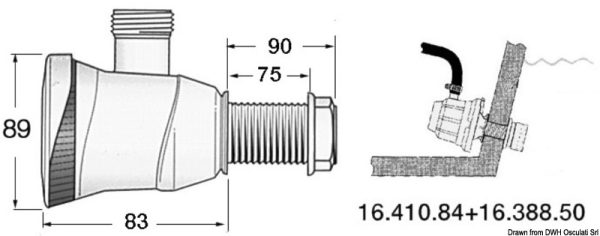 Filtro per pompa Attwood 16.410.84