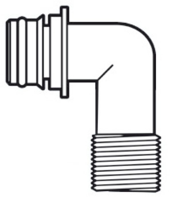 Portagomma 90° Ø 14 mm. per pompa autoclave Europump