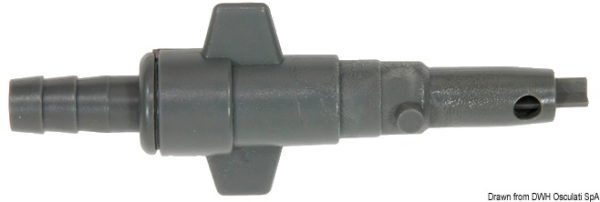 Innesti Mercury/Mariner maschio Hold carburante portagomma 10 mm.